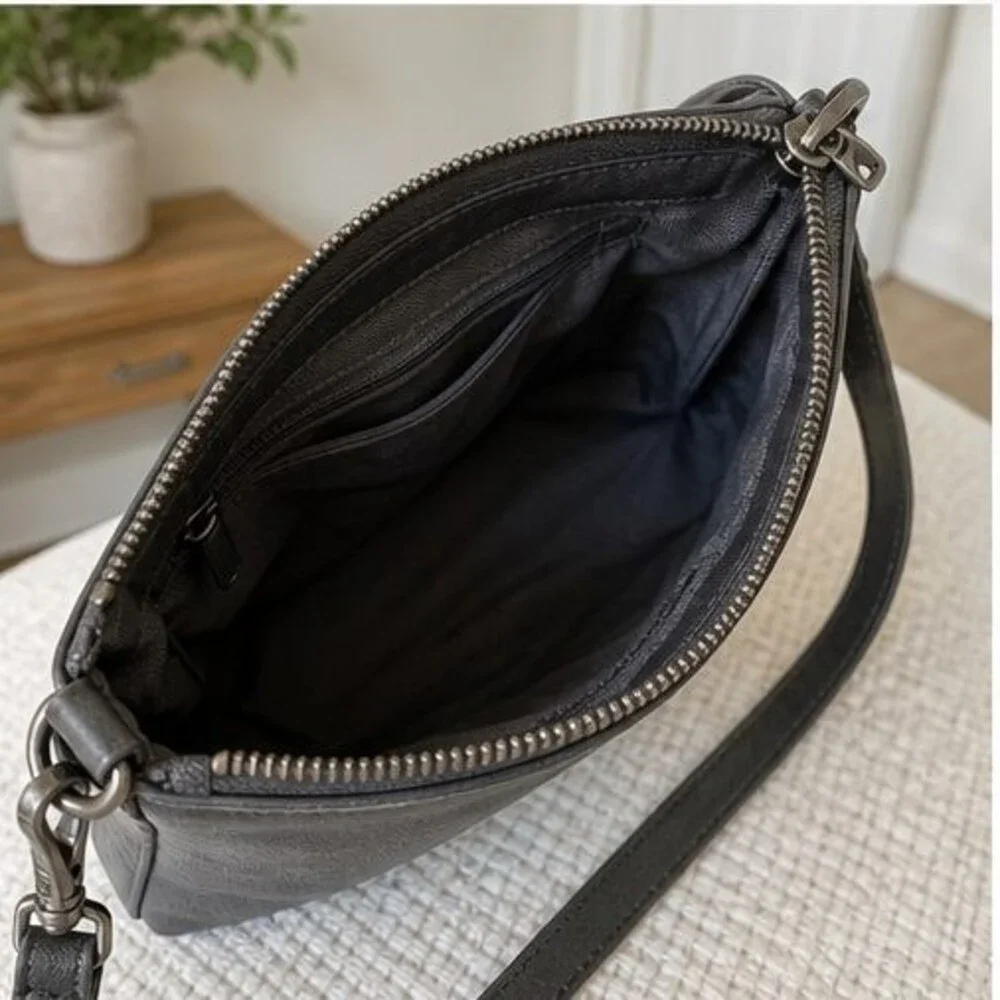 Blush Woven Crossbody Bag